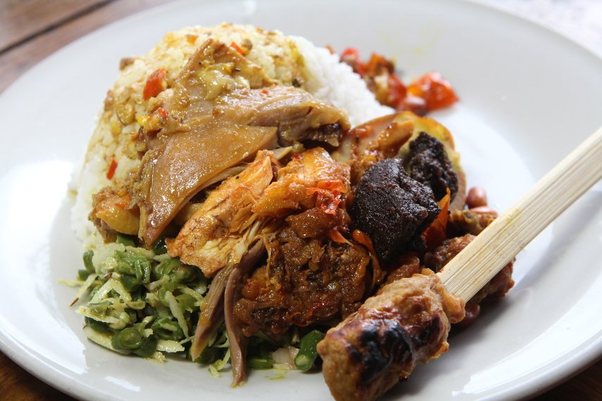 Kedewatan Chicken Rice, Bali special foods