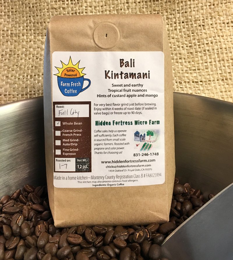 Kintamani coffee