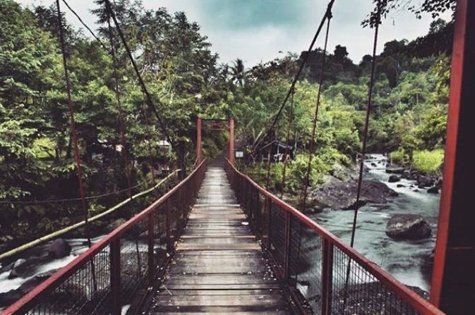 River bridge Jembrana Degree, Instagramable Tourism