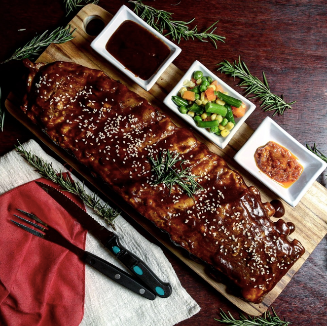 Raja Pork Ribs Denpasar, delicious grilled ribs